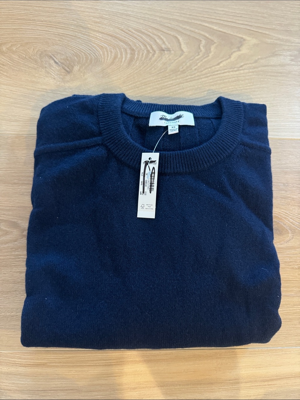 Madewell Crewneck Cashmere Sweater - Picture 7 of 9